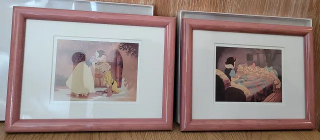 Snehvit bilder med fotoramme fra Disney Store (Velg din variant)