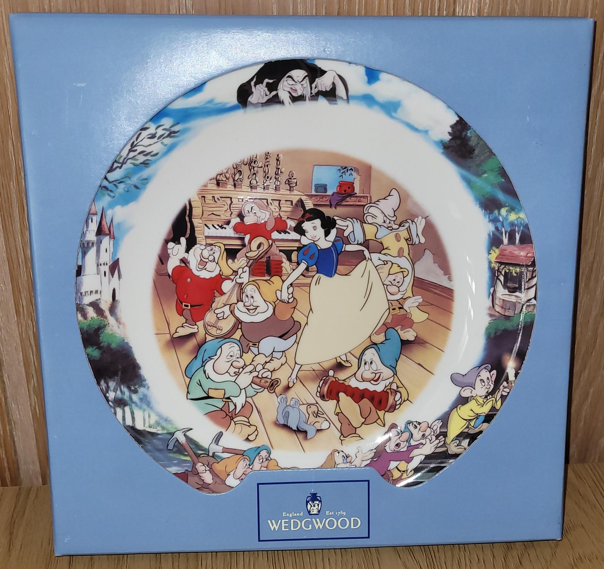 Wedgwood  porselenstallerken Snehvit