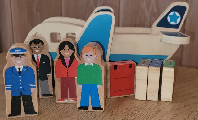 Melissa & Doug treleke - fly med passasjerer