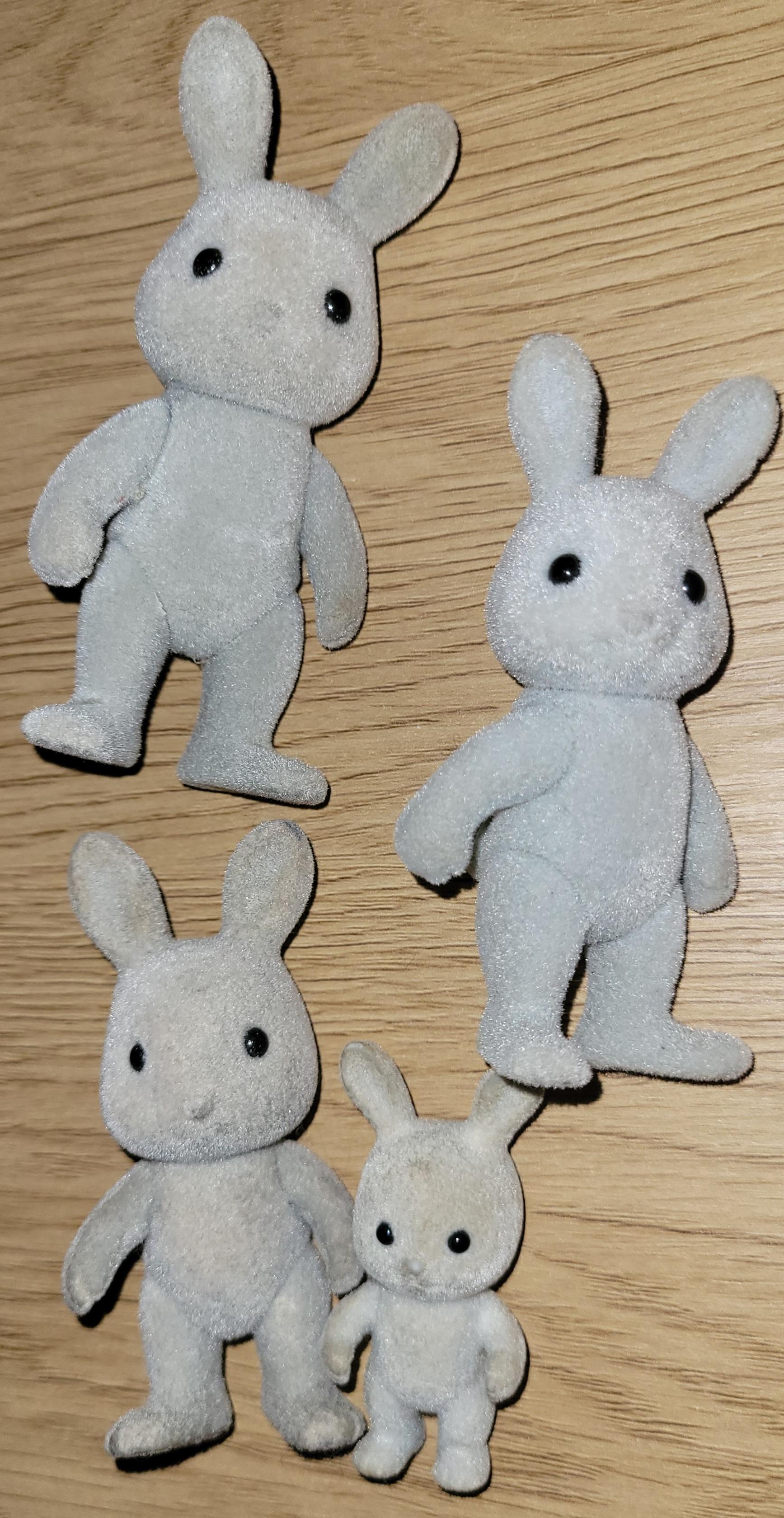Sylvanian Families kaninfamilie 4stk