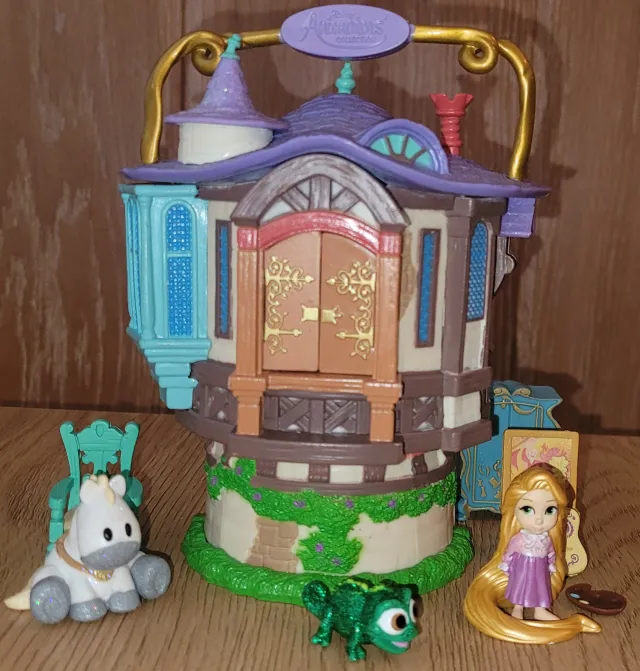Rapunzels tårn lekesett  - Disney Animators Collection