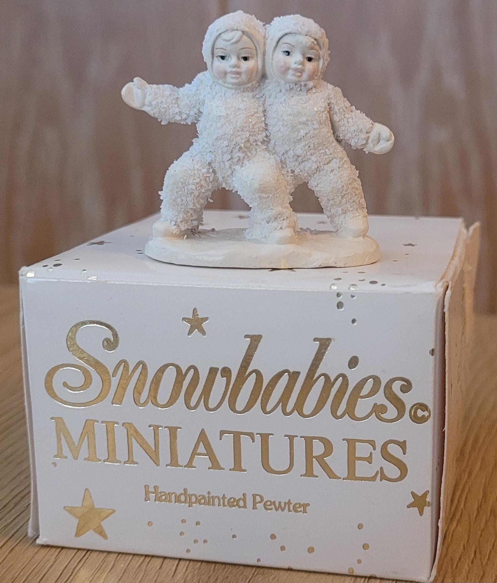 Snowbabies Miniatures  "Best Friends