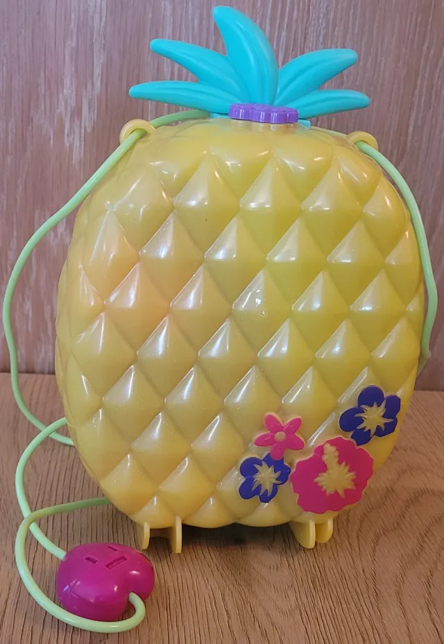 Polly Pocket mellomstor kompakt ananas komplett