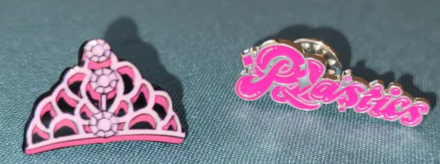 2stk pins Mean Girls x Claire's