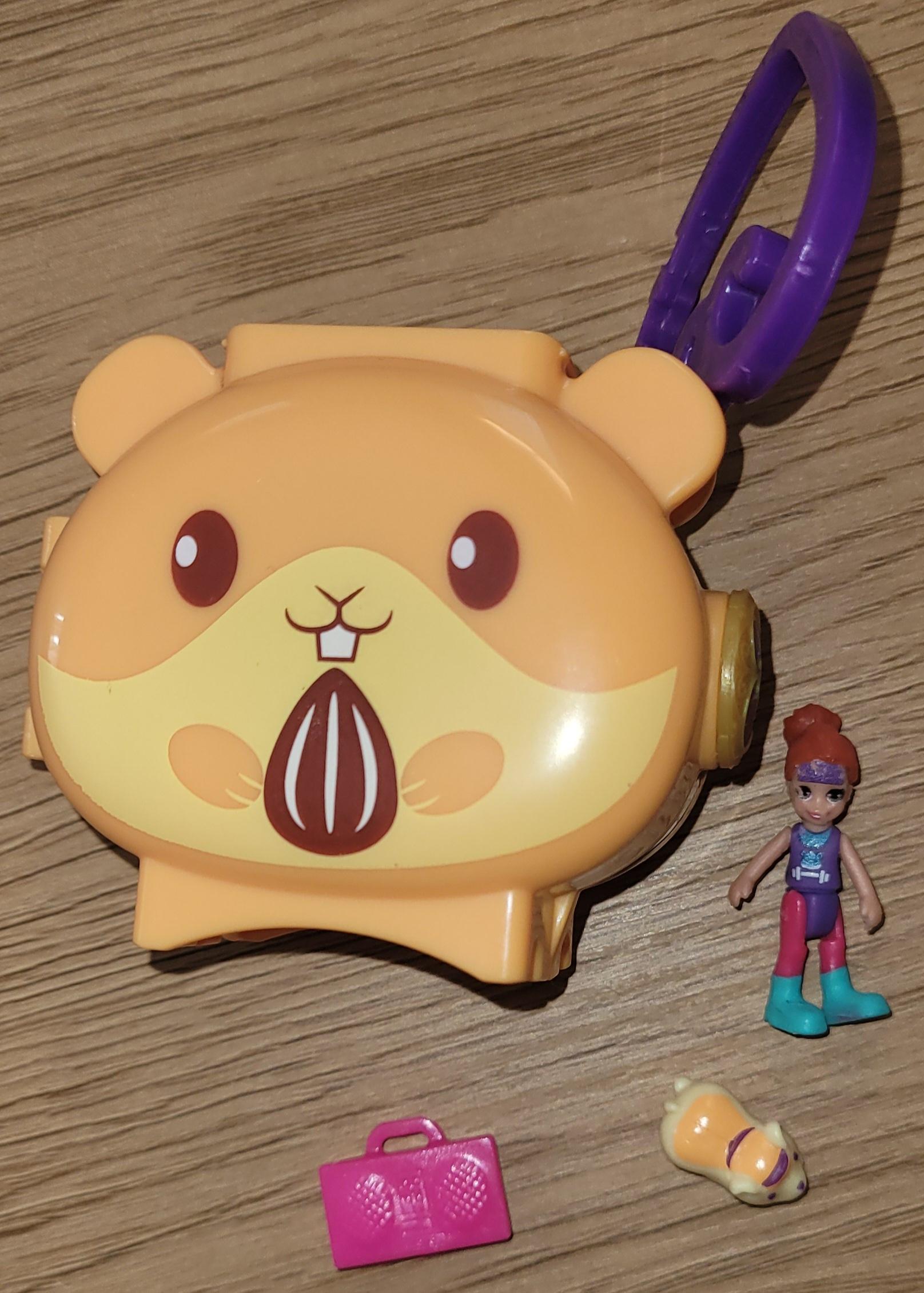 Polly Pocket mini-kompakt hamster