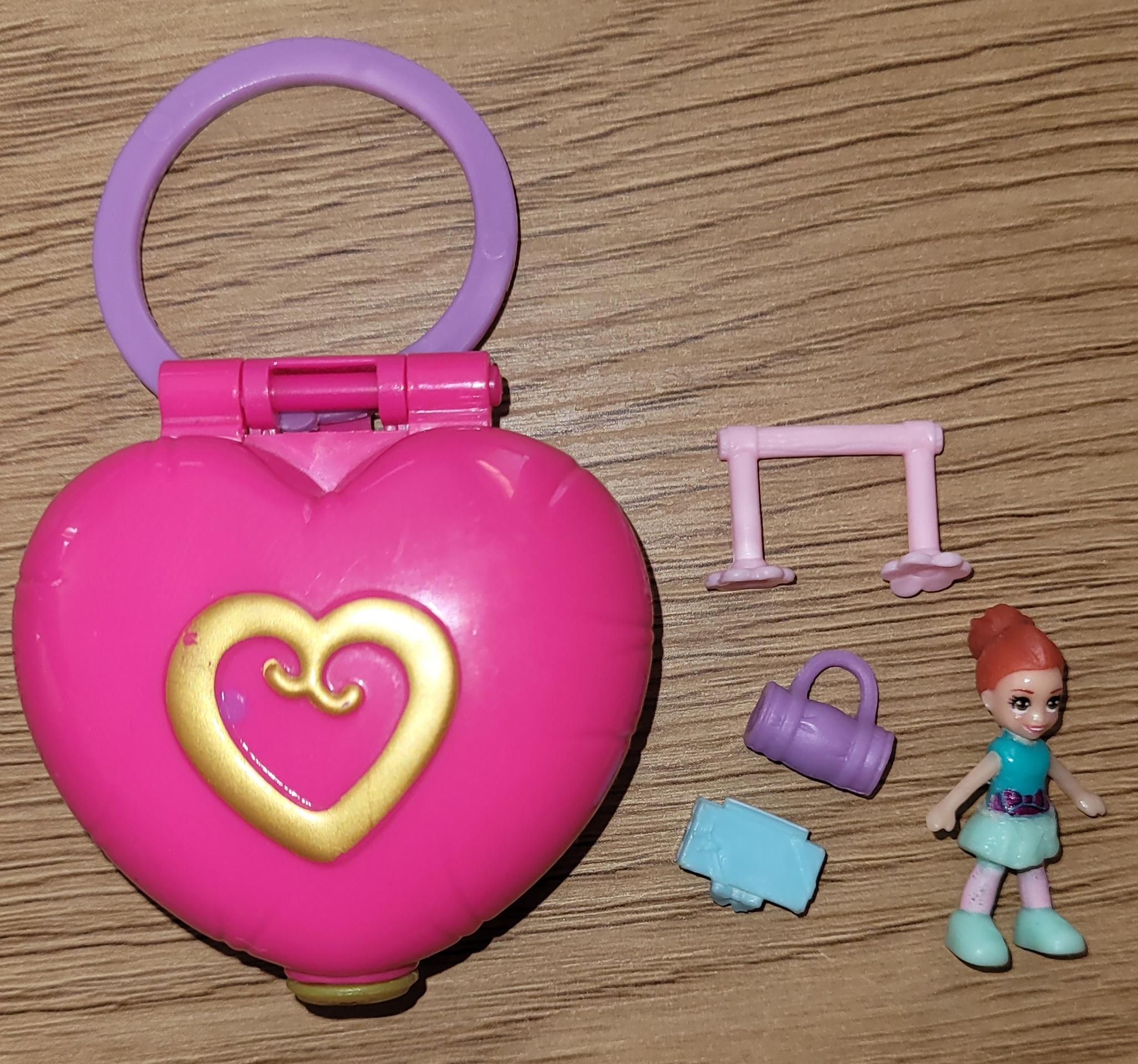 Polly Pocket mini-kompakt Lila dansestudio