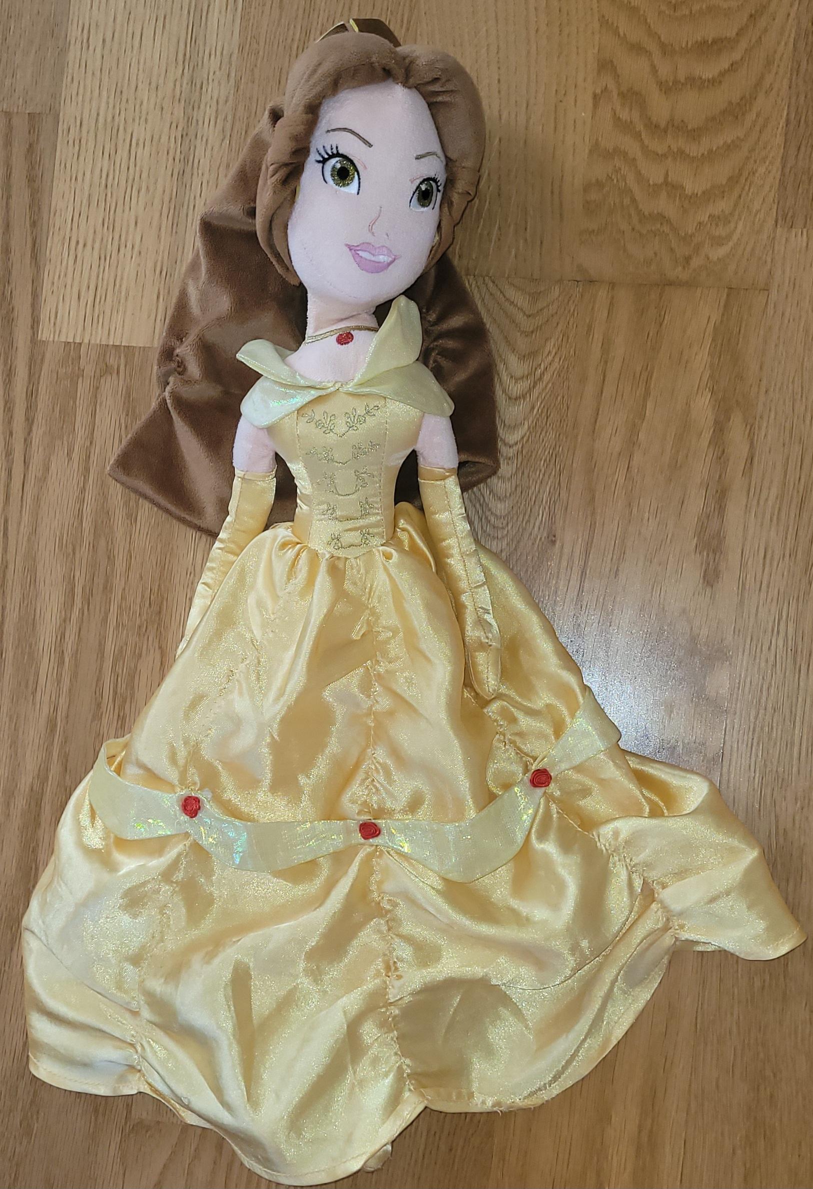 Disney ekstra lang myk dukke Belle 54cm