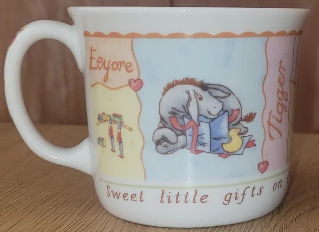 Ole Brumm dåpsgave krus i benporselen - Royal Doulton 2001