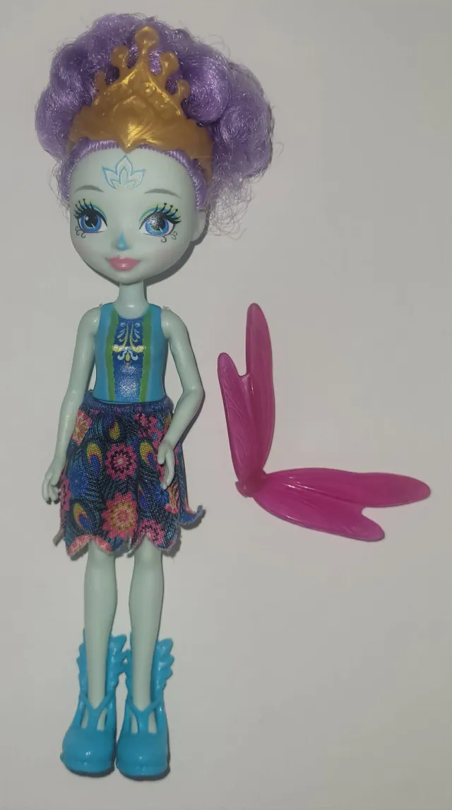 Enchantimals "Patter Peacock"-dukke 17cm