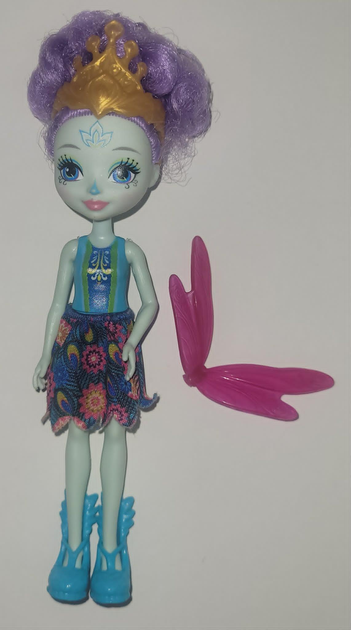 Enchantimals "Patter Peacock"-dukke 17cm