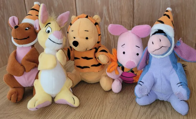 Happy Meal Ole Brumm og venner, "Tigergutt-filmen" 2000 (velg din variant)