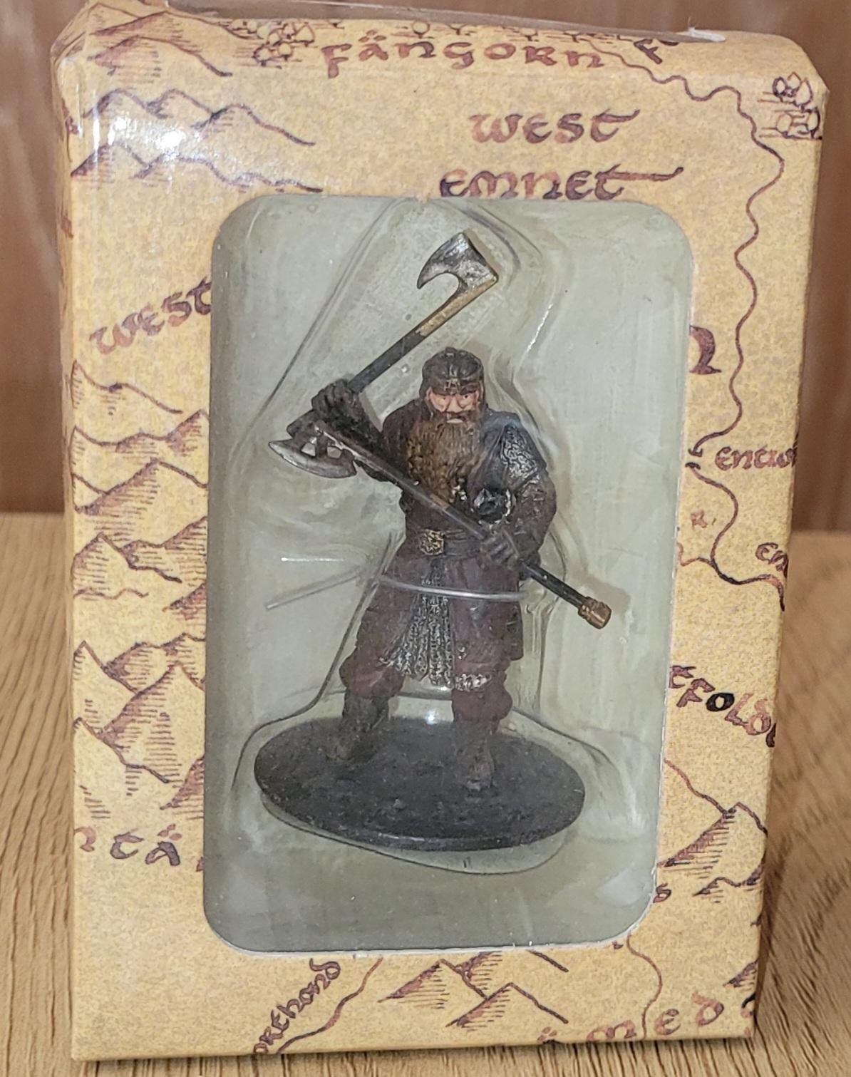 Eaglemoss Ringenes Herre-figur Gimli #5