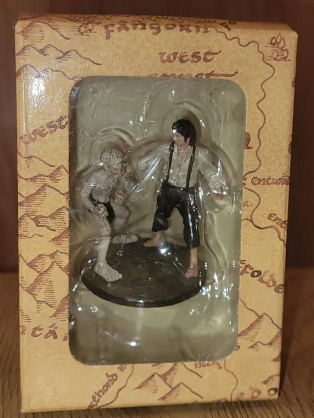 Eaglemoss Ringenes Herre-figur Frodo & Gollum #60