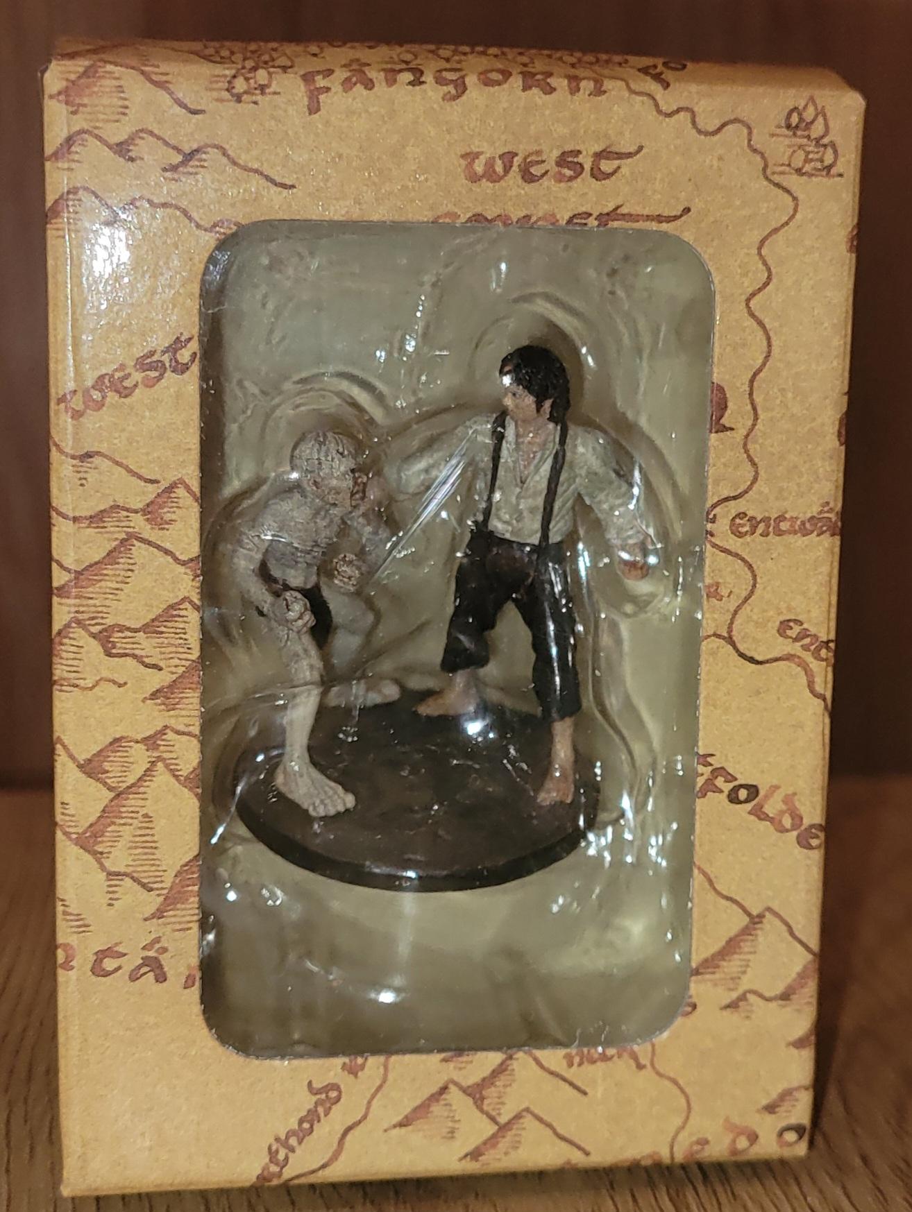 Eaglemoss Ringenes Herre-figur Frodo & Gollum #60