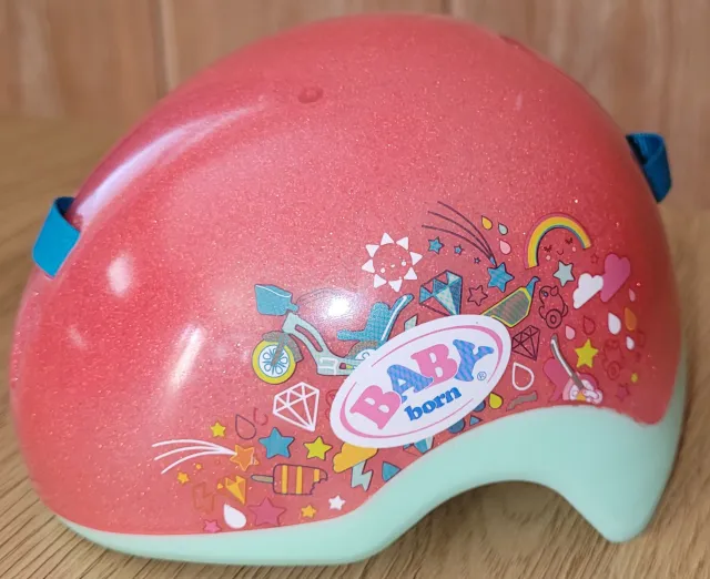 Baby Born sykkelhjelm til 43cm dukke