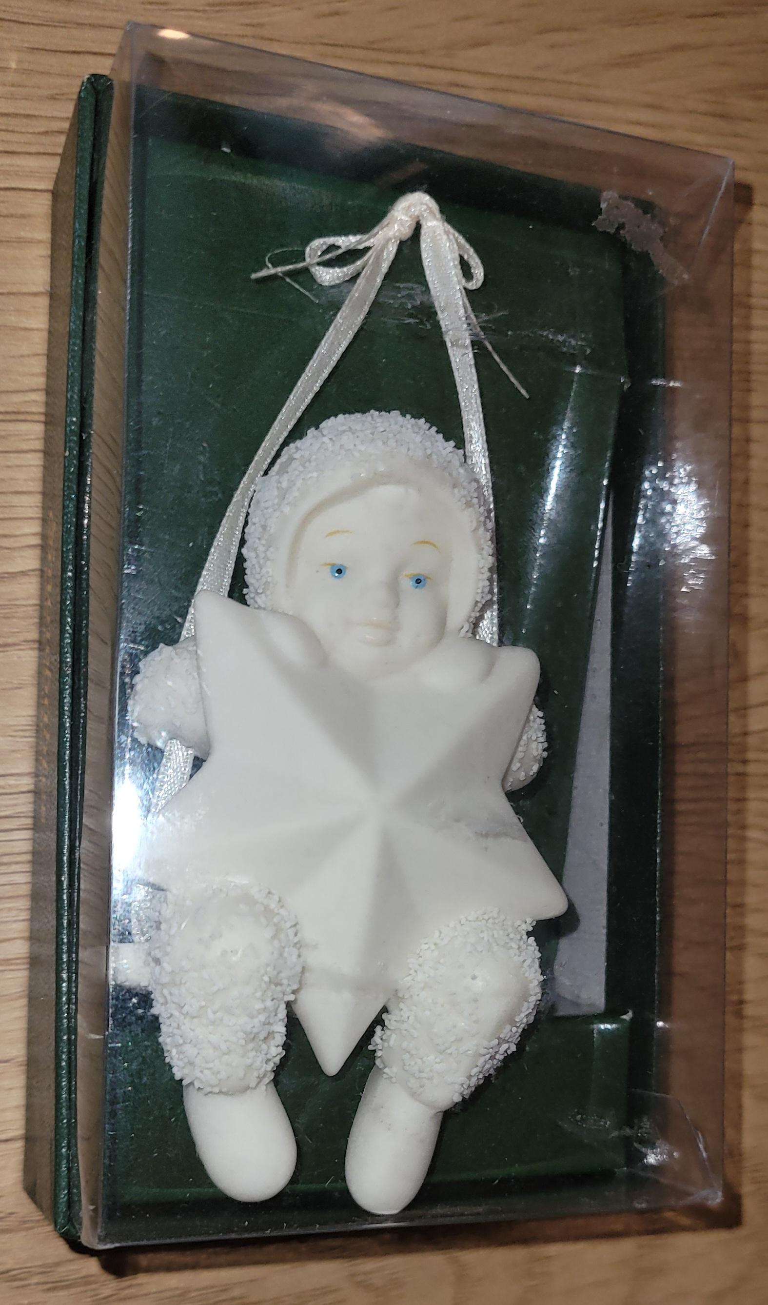 Snowbabies juletrepynt "Bisque Ornament"