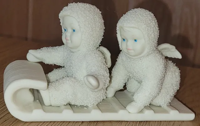 Snowbabies "Down The Hill We Go"