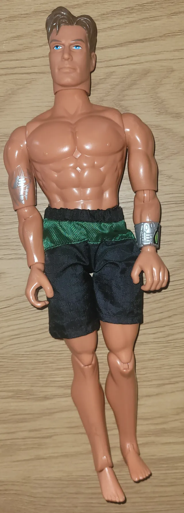 Mattel Max Steel,  dukke med shorts 1999