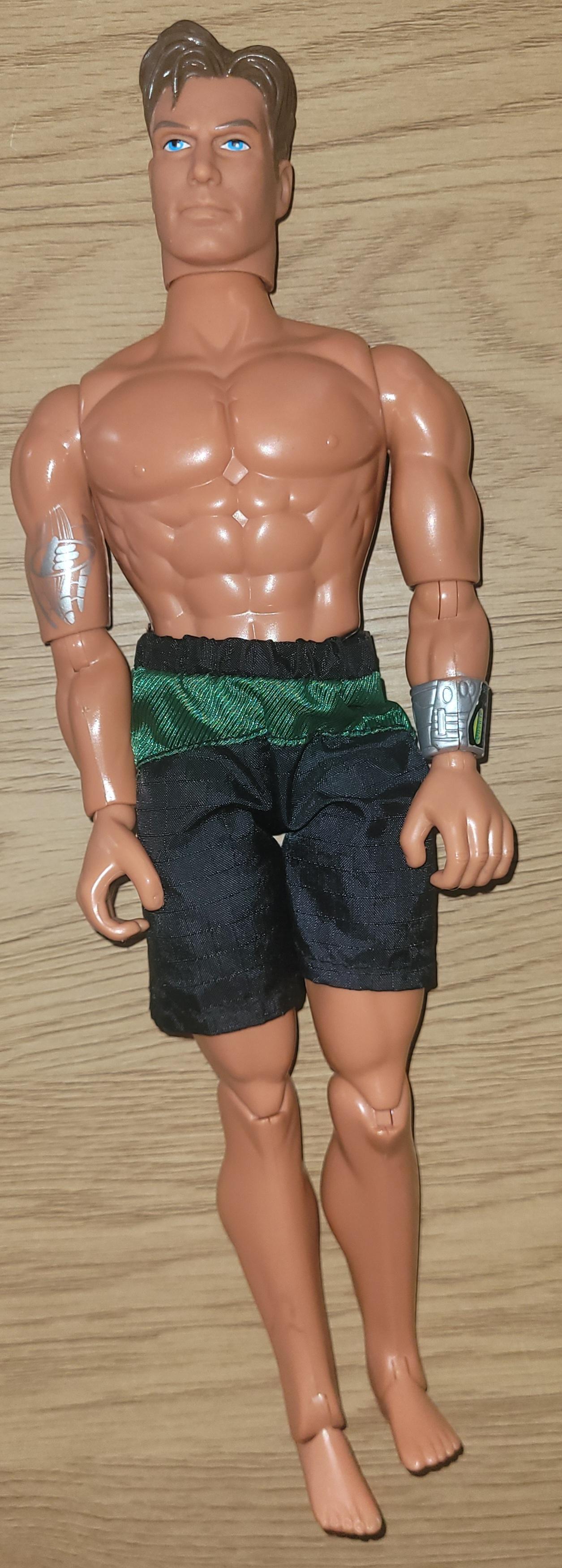 Mattel Max Steel,  dukke med shorts 1999
