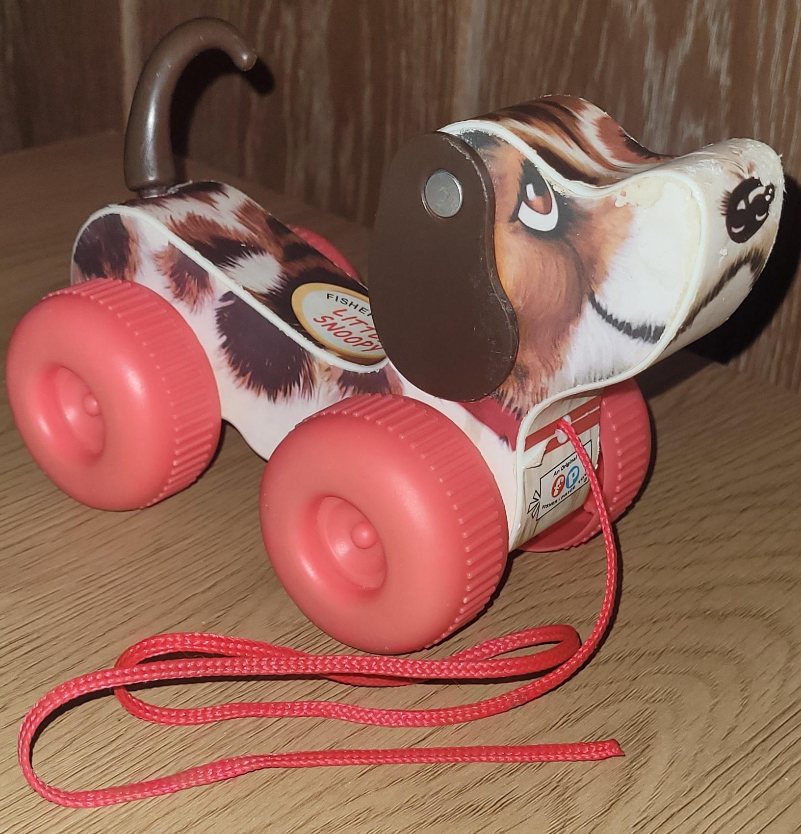 Fisher-Price dra-leke retro hund - reproduksjon av 60talls favoritt