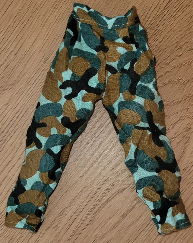 Bukse til G.I. Joe dukke