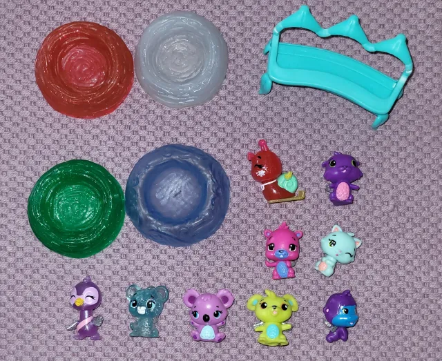 Halv adventskalender - Hatchimals figurer og tilbehør