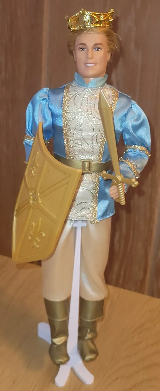Ken som Prins Stefan - Barbie i Rapunzel 2002