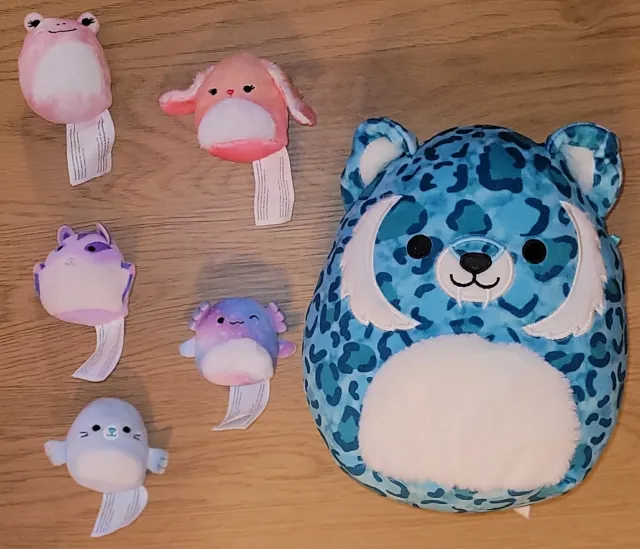 Kvart adventskalender - Squishmallows 6 stk