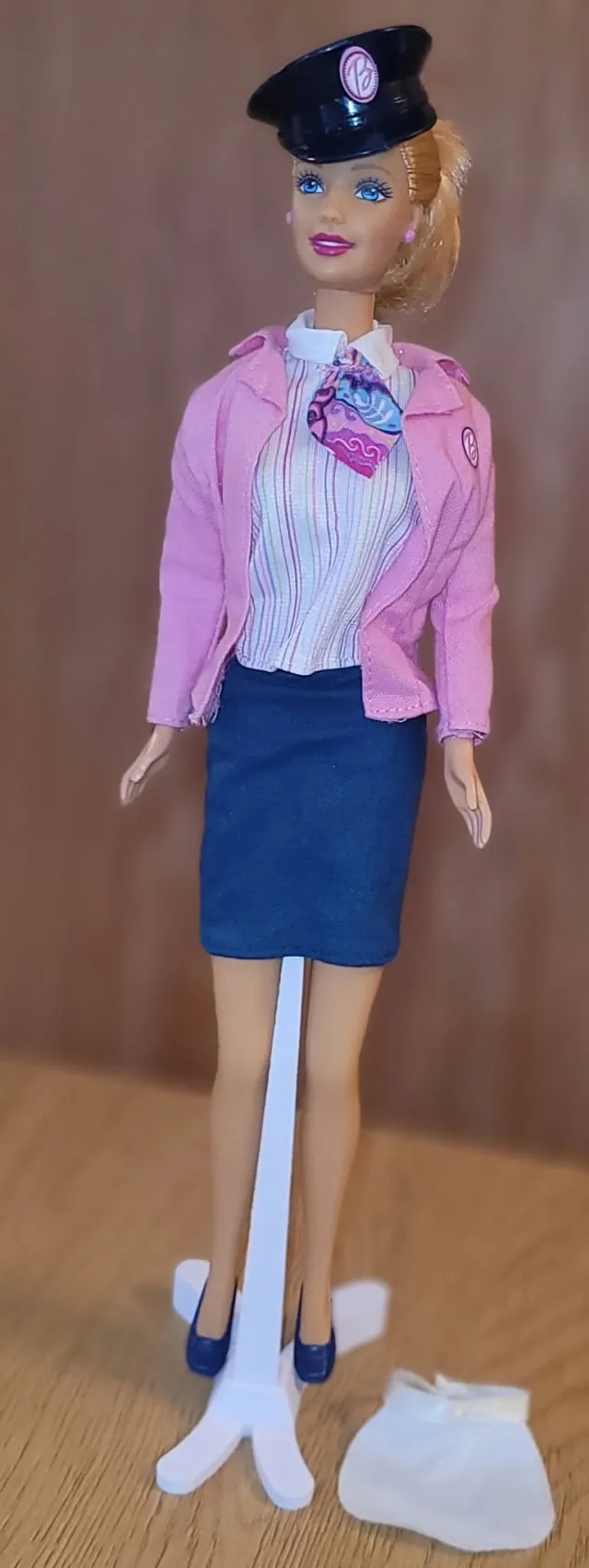 Barbie som togkonduktør "Travel Fun" 2001