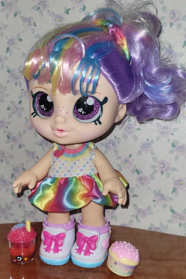 Kindi Kids "Rainbow Kate"-dukke 28cm
