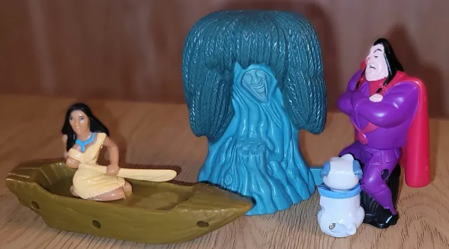 Disney Pocahontas - Happy Meal leker 3 stk 1995