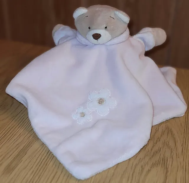 Tinka rosa koseklut med teddybjørn