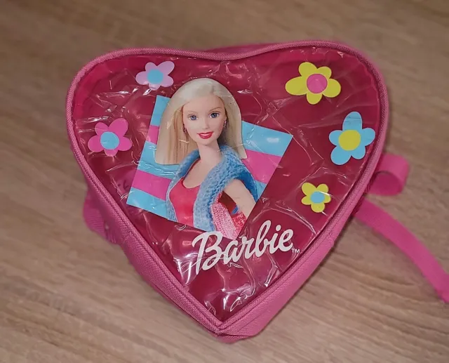 Barbie oppbevaringsveske, rumpetaske - i mindre god stand