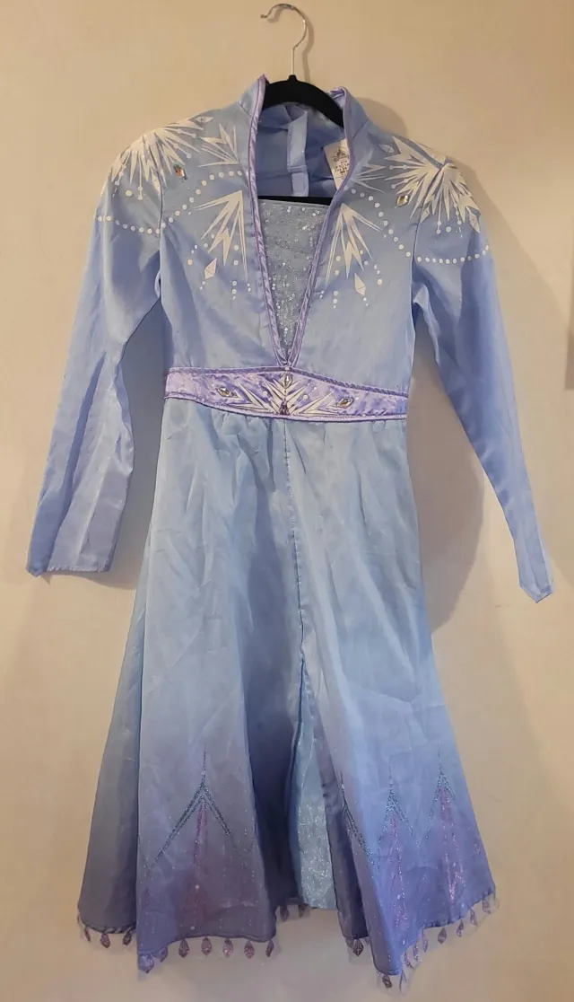 Disney Frost kostyme - Elsa kjole størrelse 9-10 år