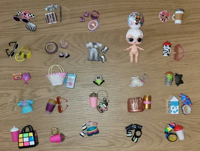 L.O.L Surprise - 24-dagers DIY adventskalender med klær og tilbehør