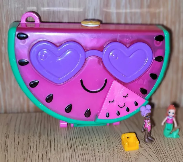 Polly Pocket liten lekekompakt -vannmelon