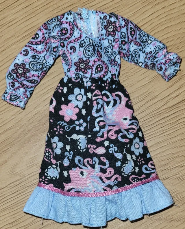 Monster High kjole til Viperine Gorgon