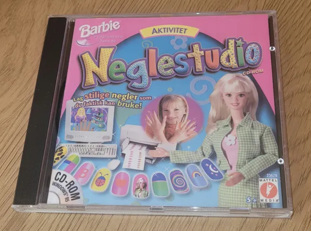 Barbie Neglestudio til Windows 95 - 1998