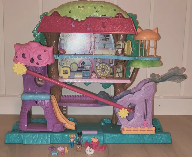 XL Polly Pocket lekehus "Pet Adventure Treehouse"