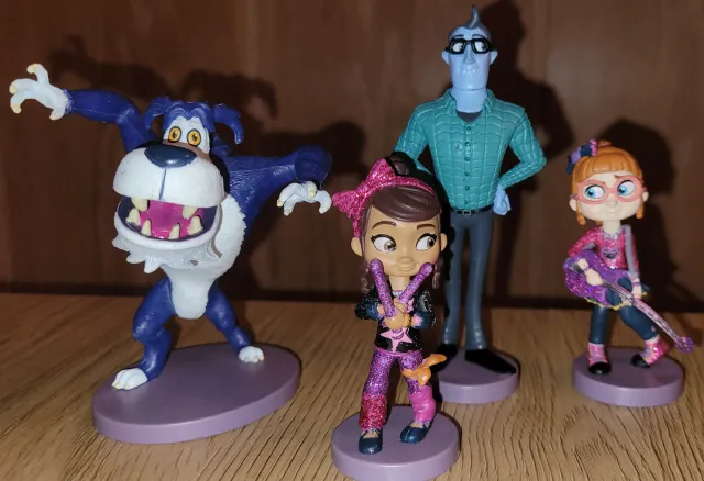 Disney Vampirina figurer 4stk