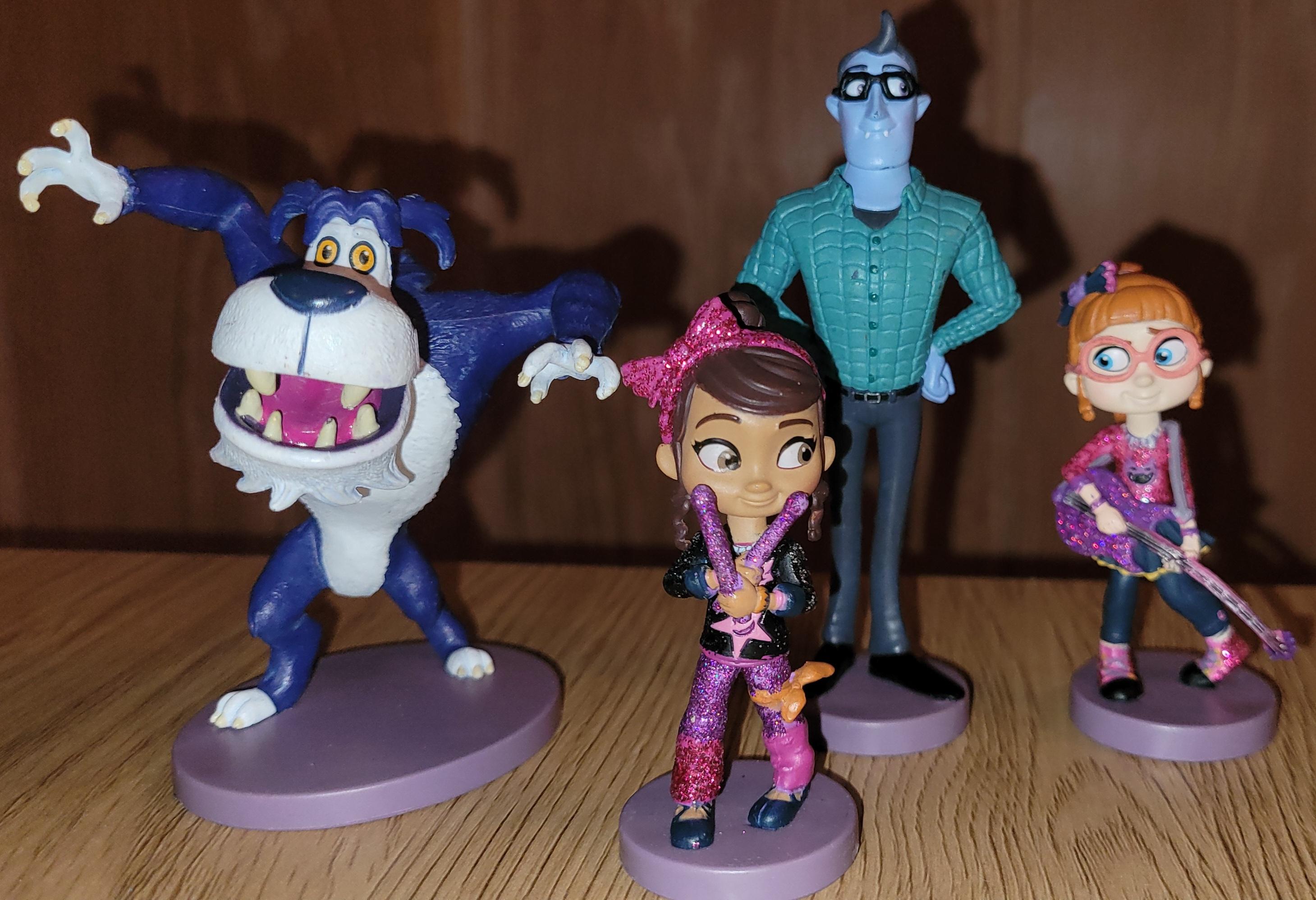 Disney Vampirina figurer 4stk