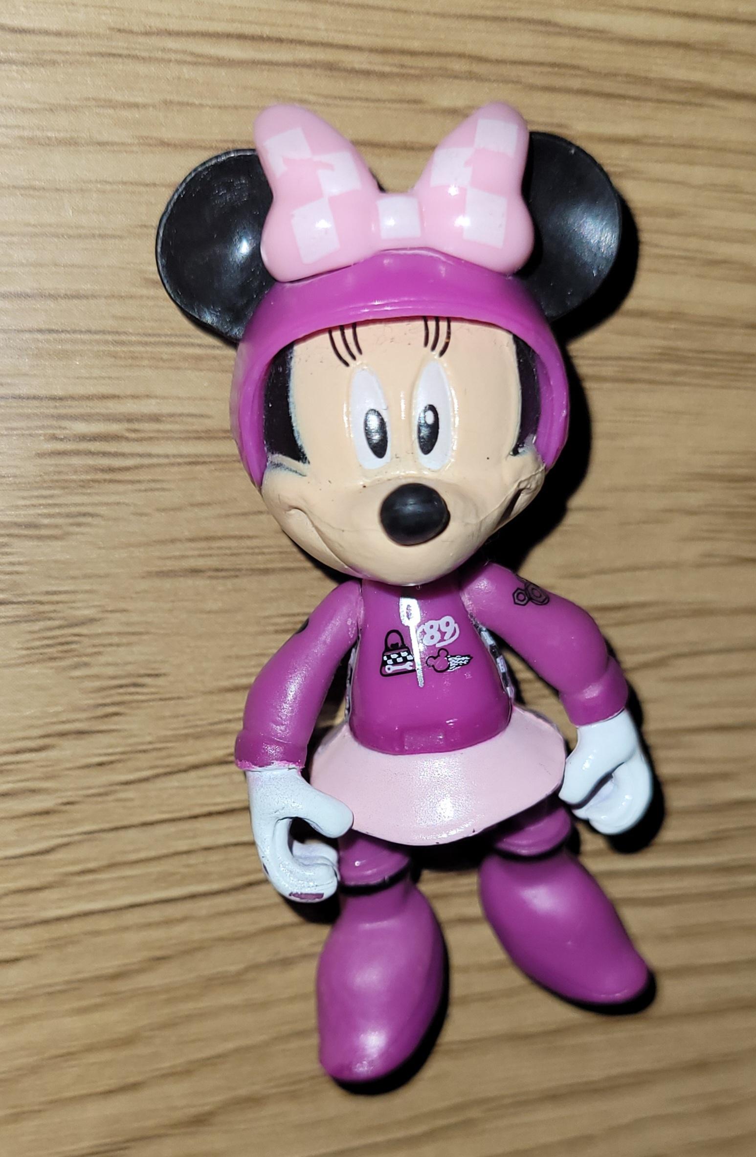 Minnie Mus racer-figur