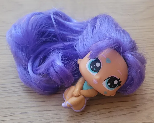 Hairdooz "Pink Surprise Fuzzidoo"-dukke 6cm