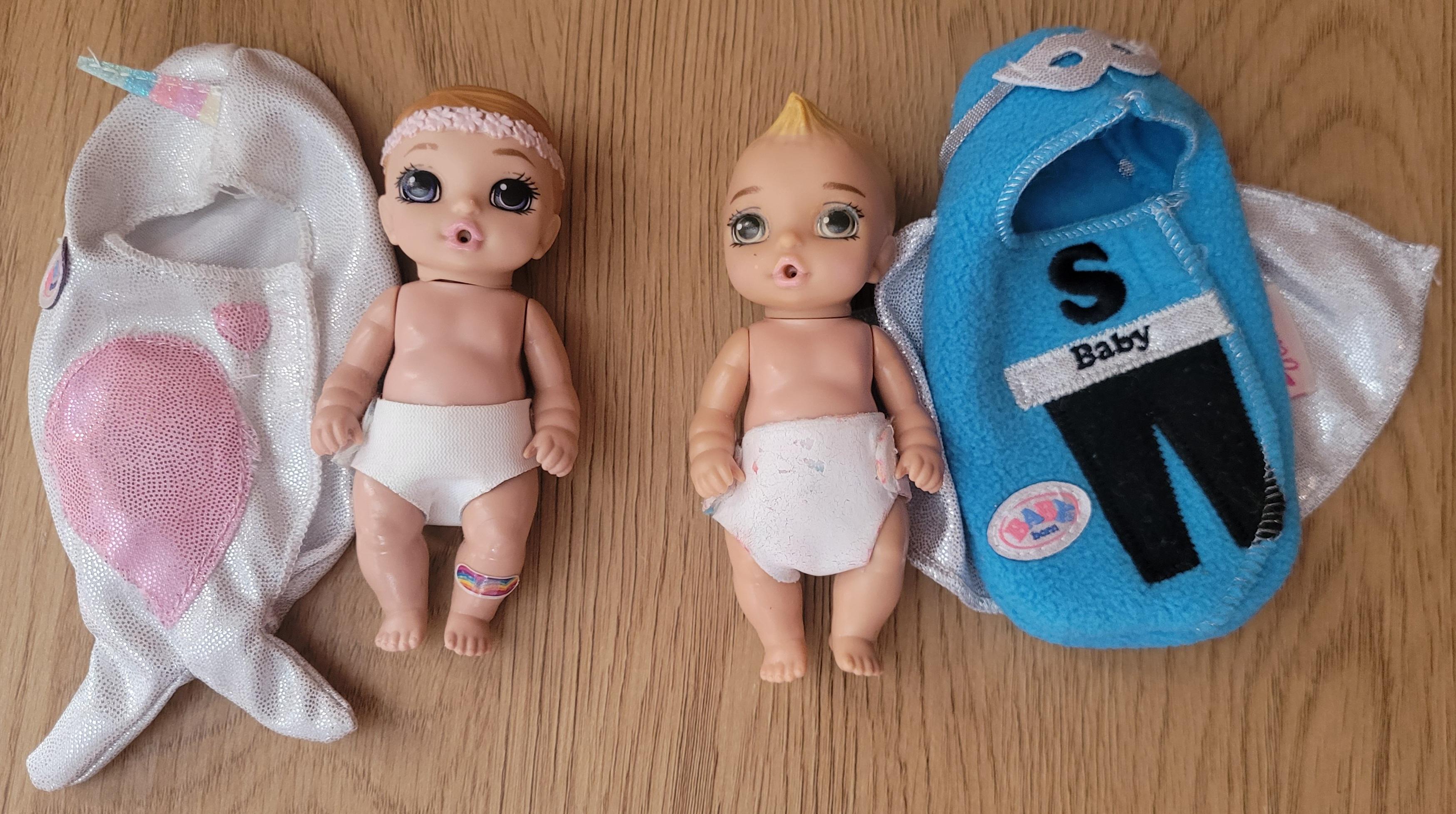 Baby Born Suprise-dukker 2stk 12cm