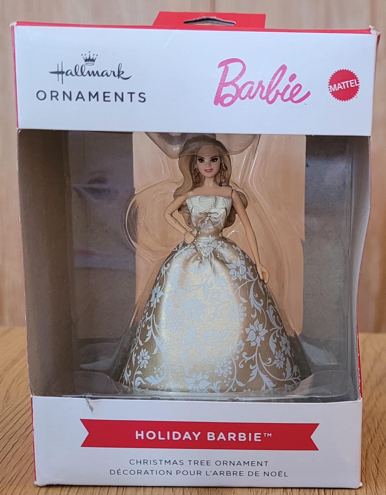 Hallmark Ornaments Holiday Barbie juletrepynt 9cm