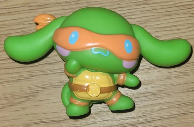 TMNT x Hello Kitty Cinnamaroll / Michelangelo 4.5cm