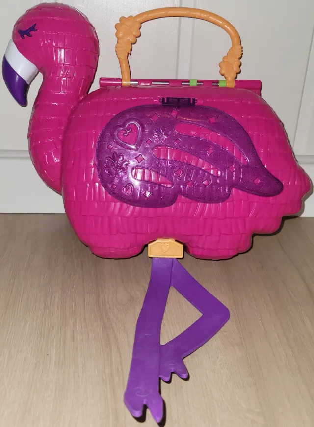 Polly Pocket stor flamingo lekekompakt