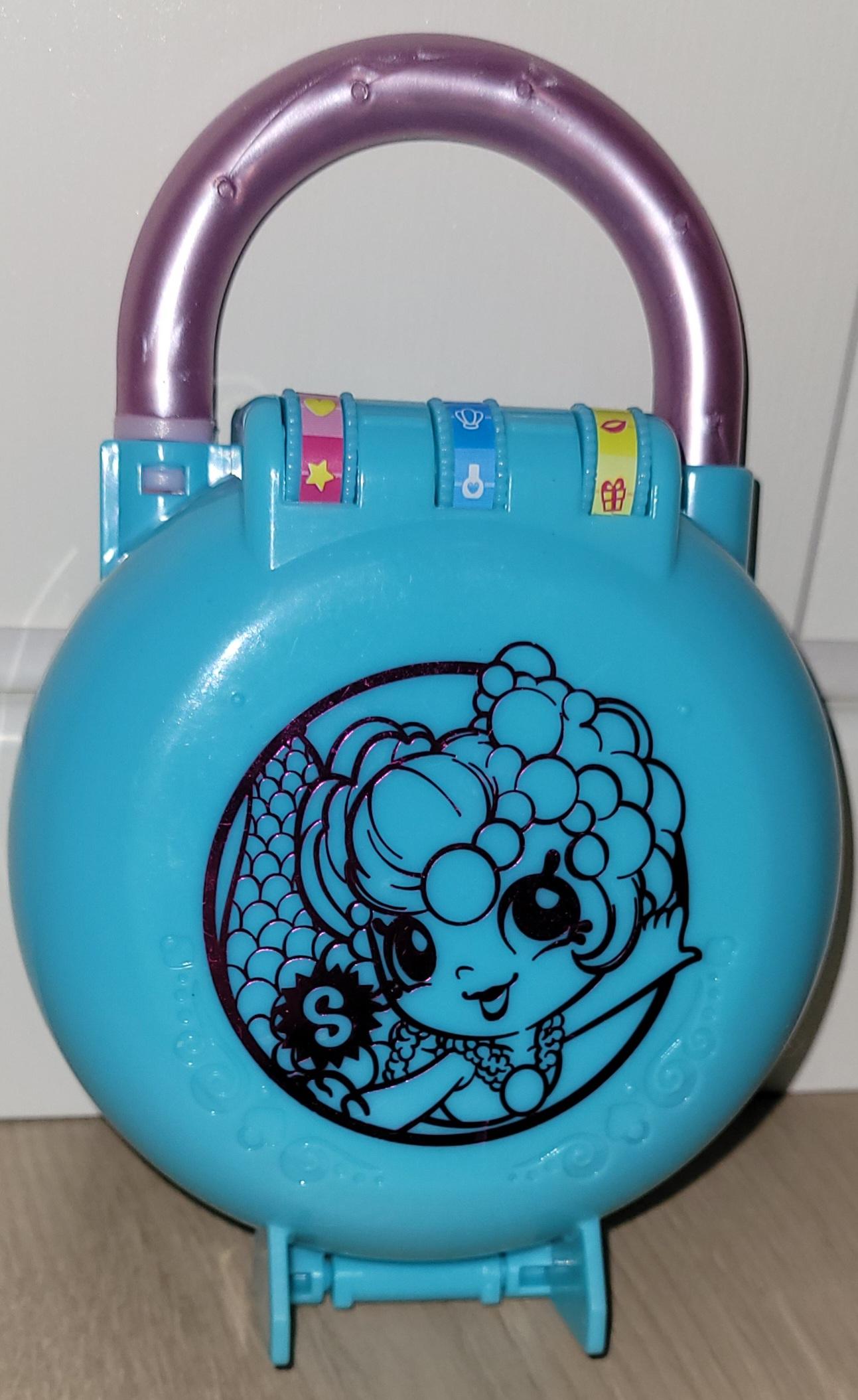 Shopkins Lil' Secrets blå lekekompakt - komplett sett