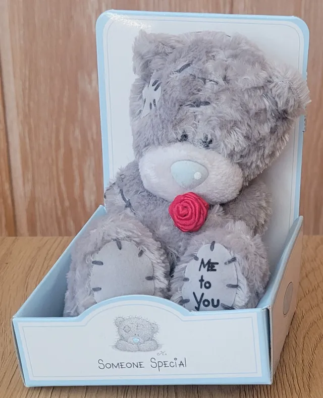 Tatty Teddy "Someone Special" med rose 13cm