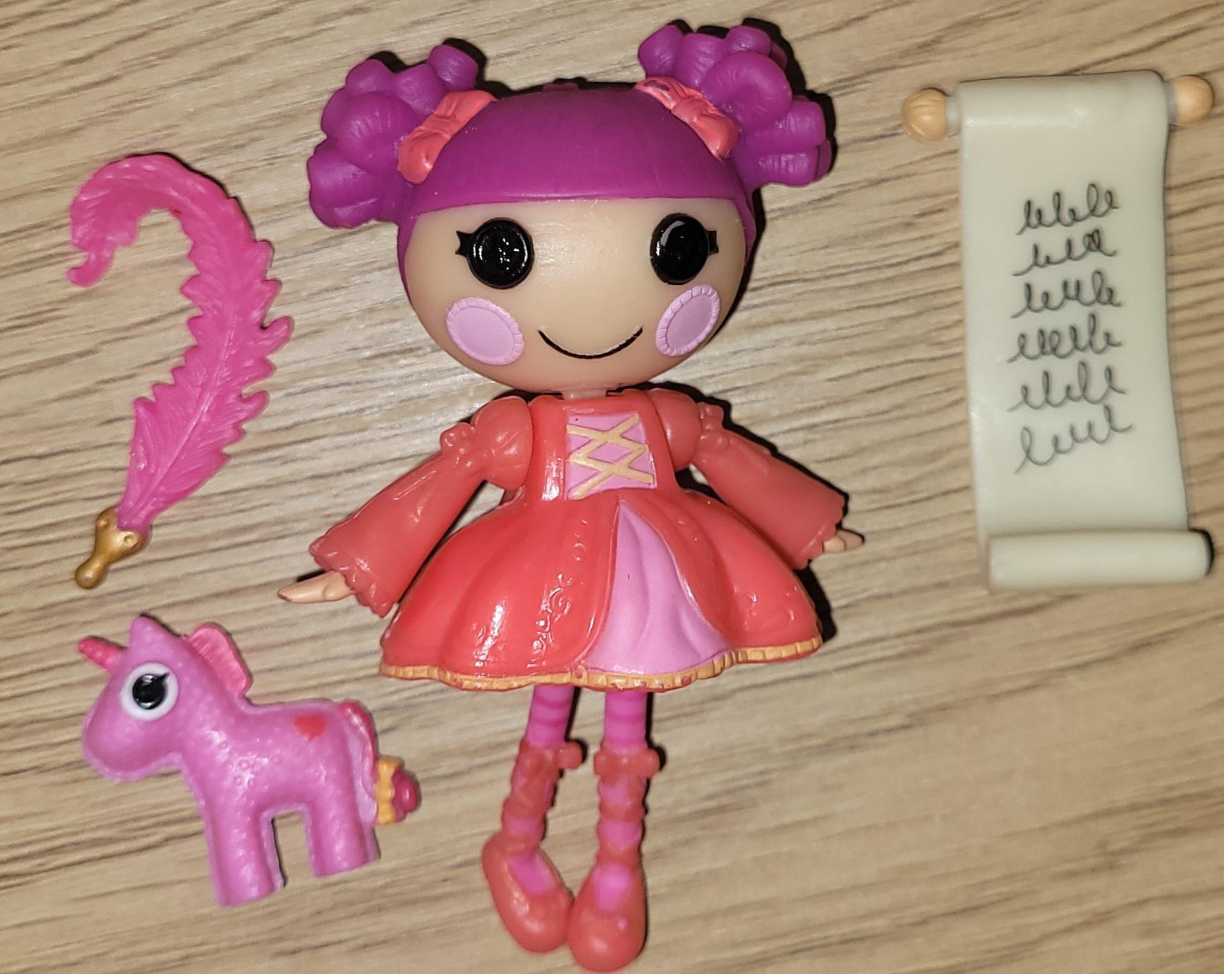 Lalaloopsy Mini Lady Stillwaiting dukke 8cm